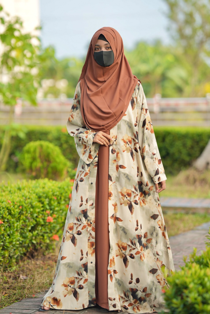ZARA ABAYA BROWN (KOTI)