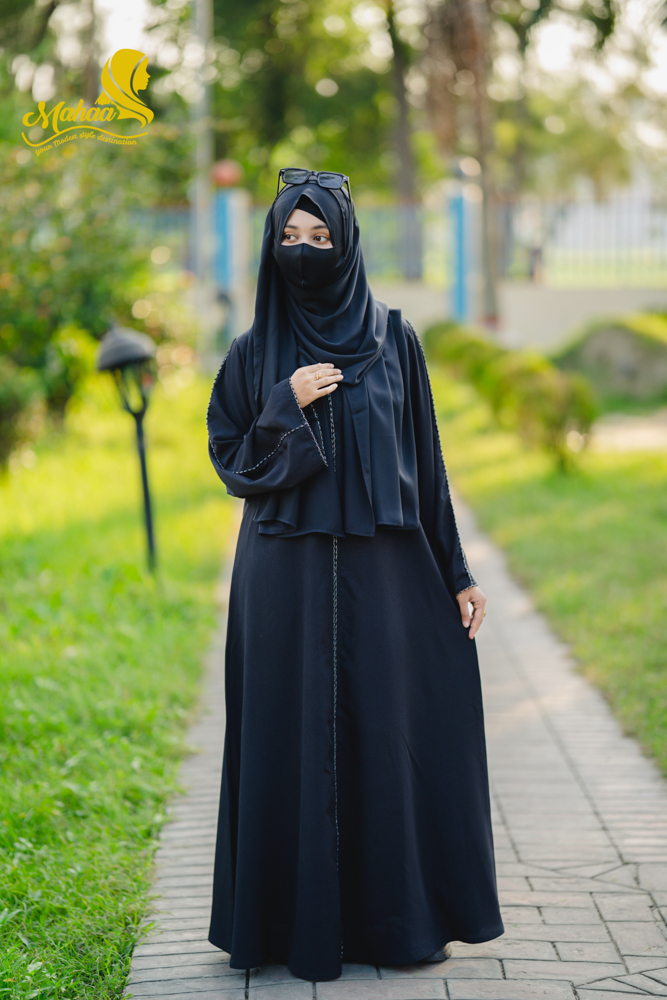 ZAKARA ABAYA (BLACK)