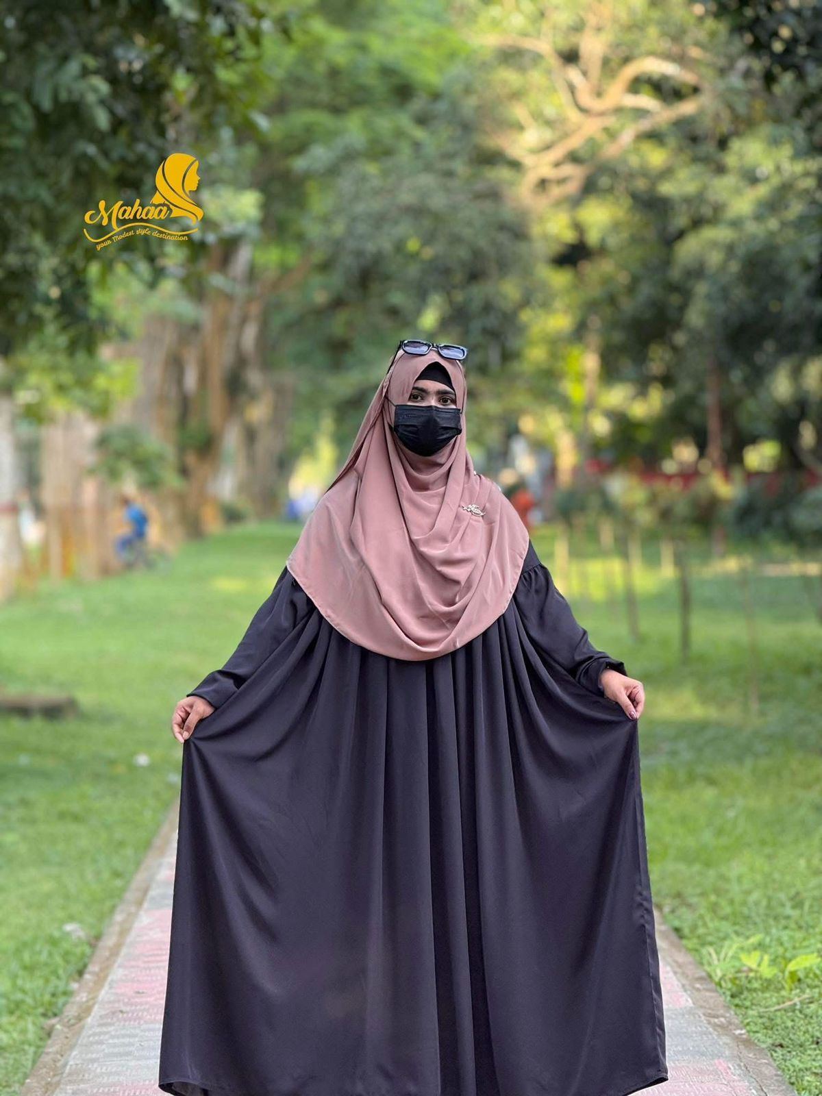 ARIBA ABAYA (BLACK)