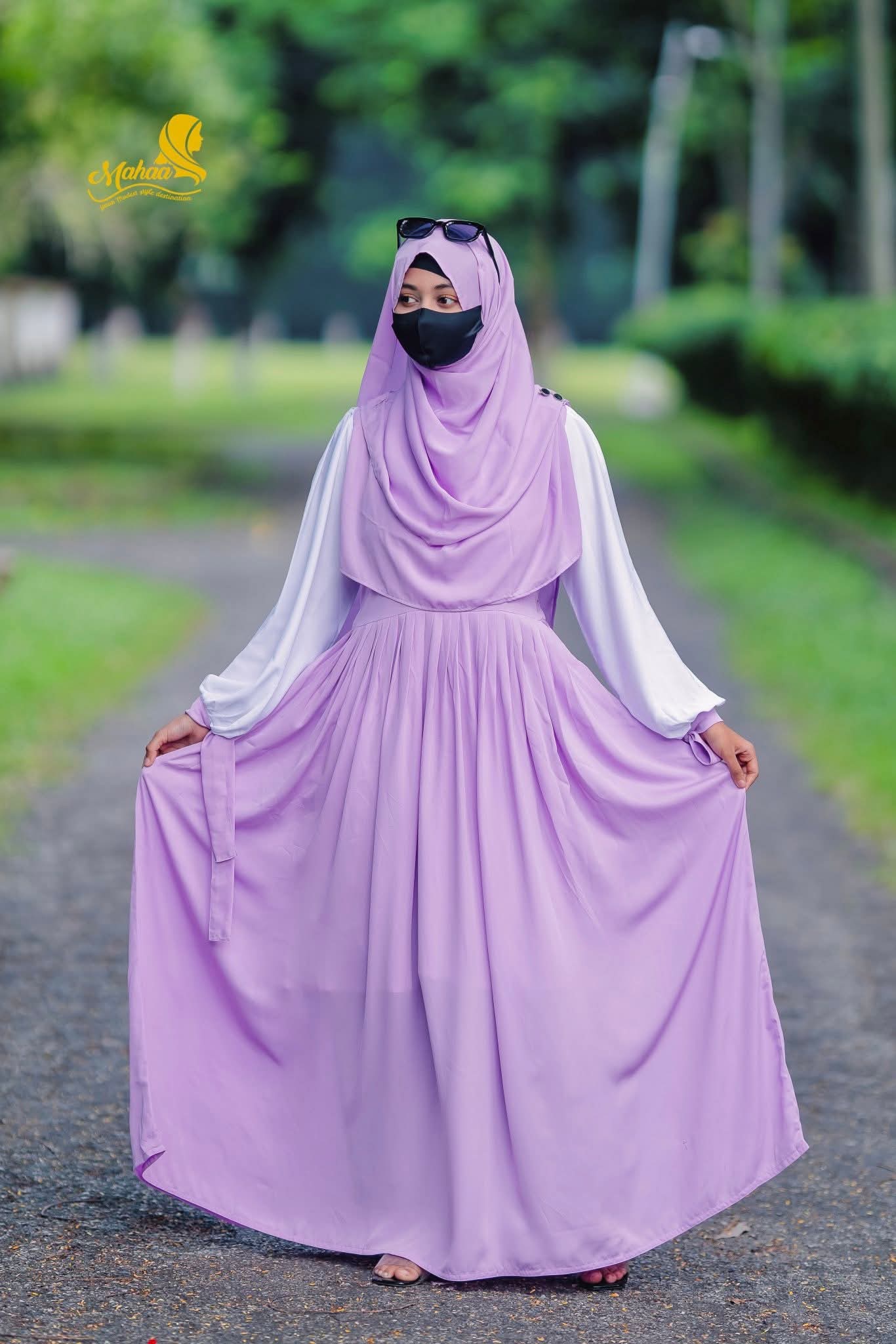 BELLA GOWN LIGHT PURPEL